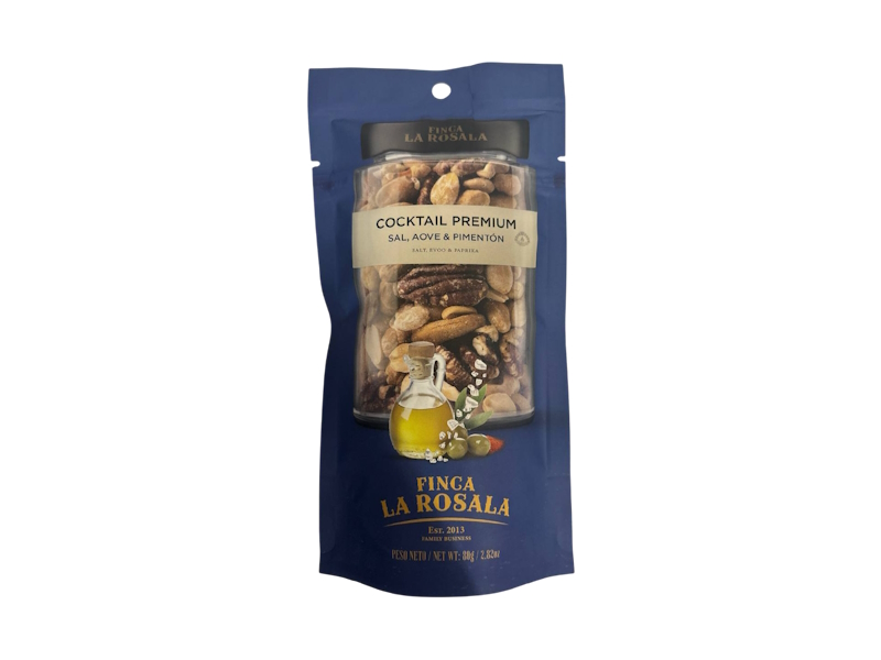 Finca La Rosala Macadamia Salt Caramel EVOO Bag 80g, Spain