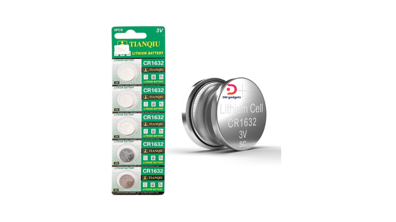 TIANQIU®CR1632 BATTERIES 3V Set of 5 PCS
