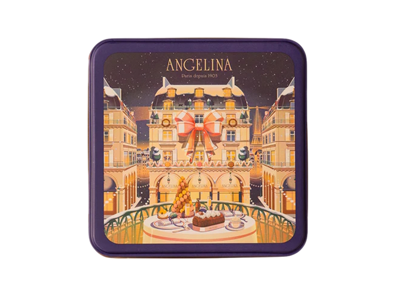 Arcadys Angelina Boite Carree De Noel 90g, France