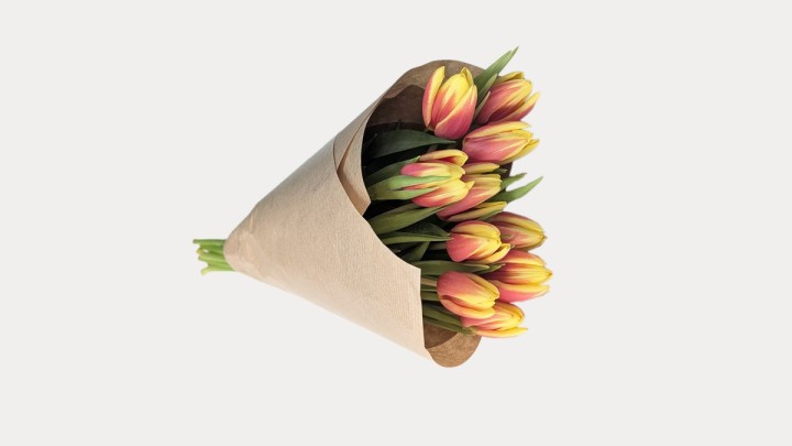 Tulips Bunch - Yellow-Orange