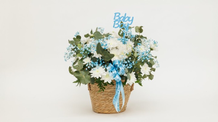 It's A Boy Basket Small