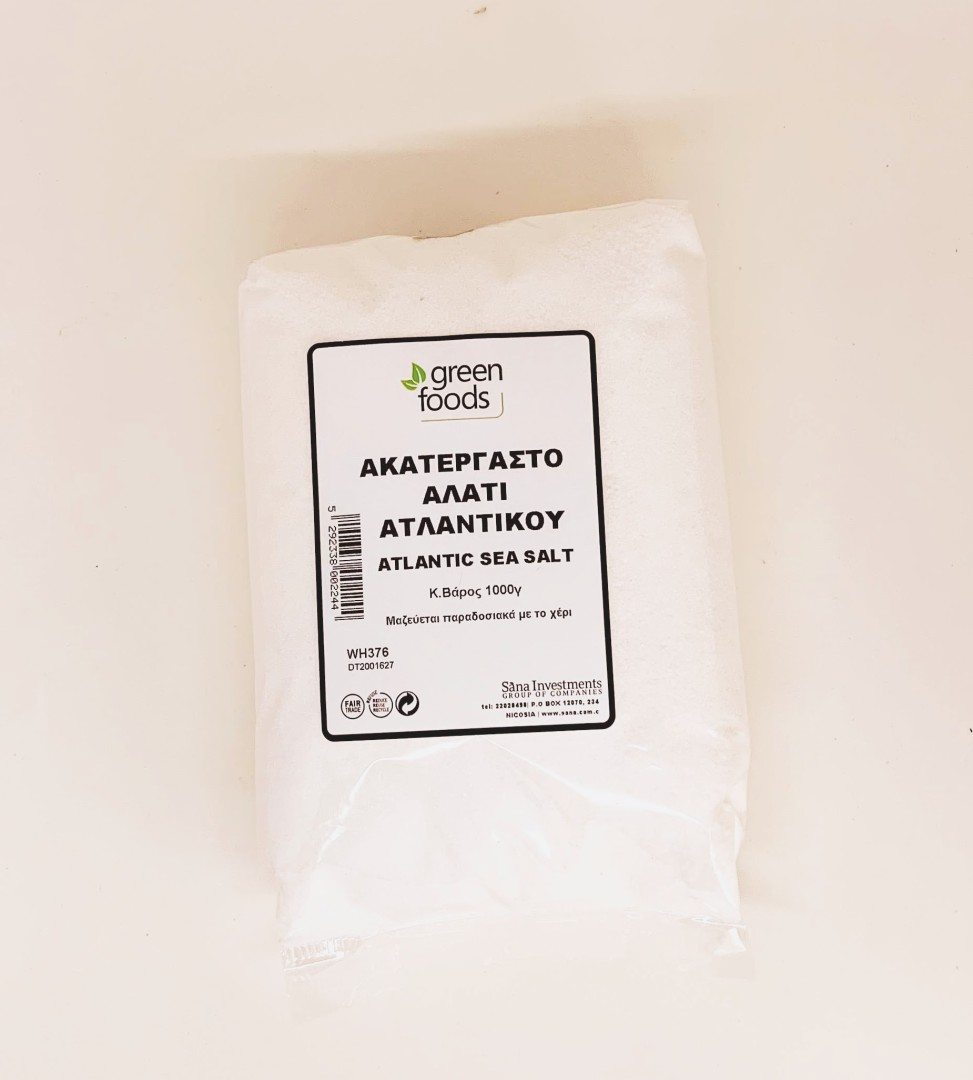 Green Foods Atlantic Seasalt Thin 1000G