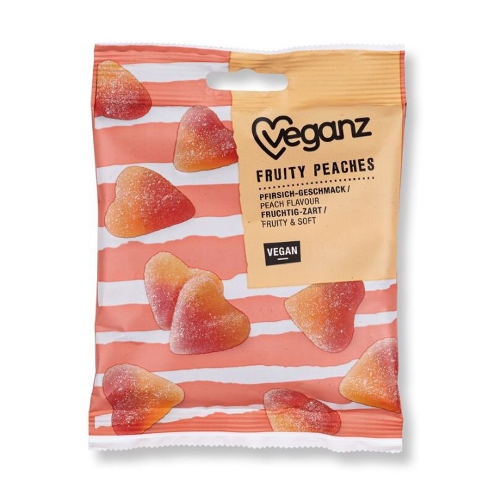 Veganz Vegan Fruity Peaches 100G