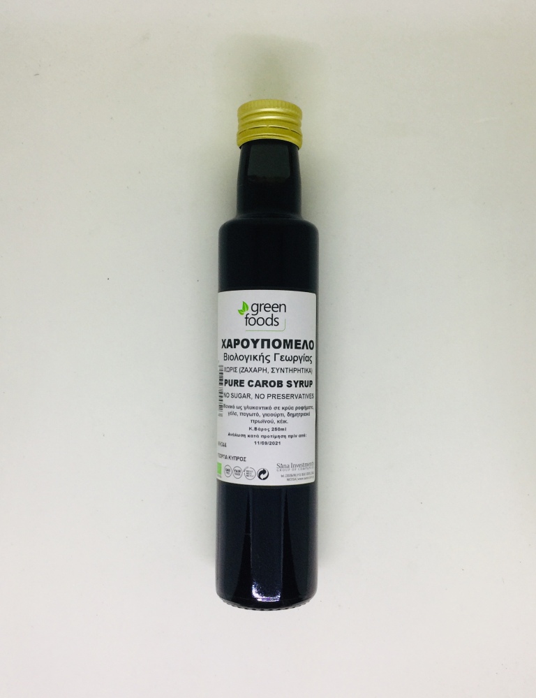 Green Foods Carob Syrup 250Ml Bio