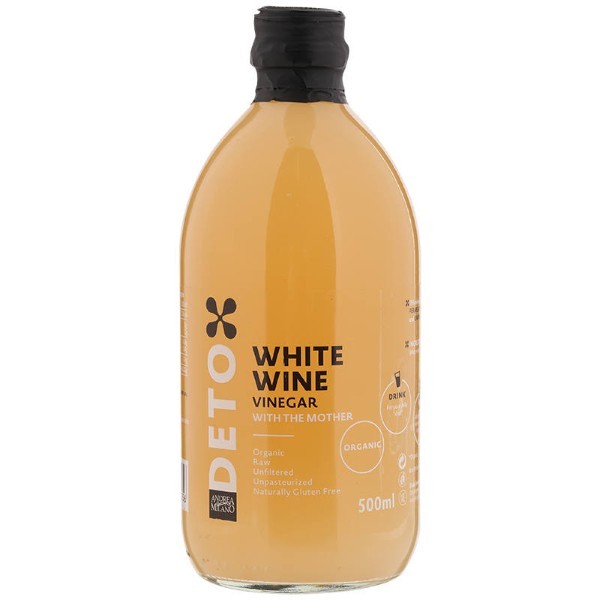 Andrea Milano, White Wine Vinegar With Mother Bio 500ml