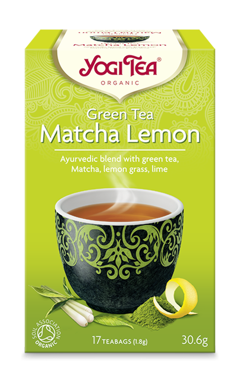 Yogi Tea Green Tea Matcha Lemon 30.6G/ 17 Teabags