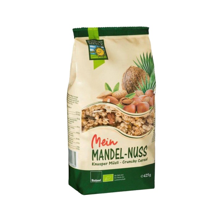 Bohlsener Crunchy Almond Nut Cereal 400G Bio