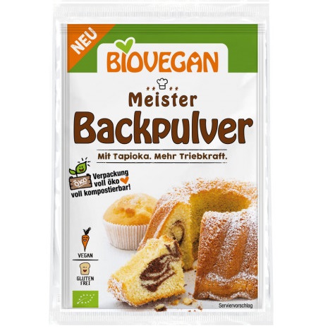 Biovegan Baking Powder 3X17G Bio