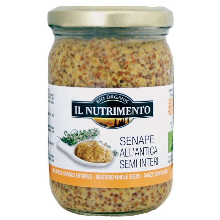 Probios Il Nutrimento Mustard With Whole Seeds 200G Bio
