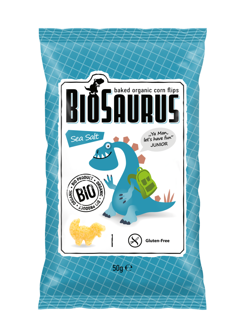 Biosaurus Seasalt Chips 50G Bio