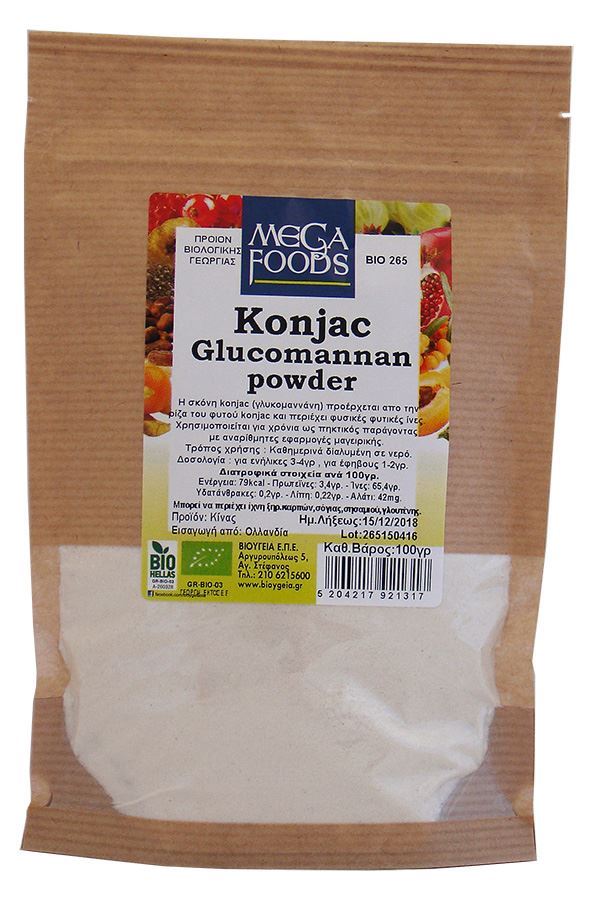 Ola Bio Konjac Glucomannan Powder 100G Bio
