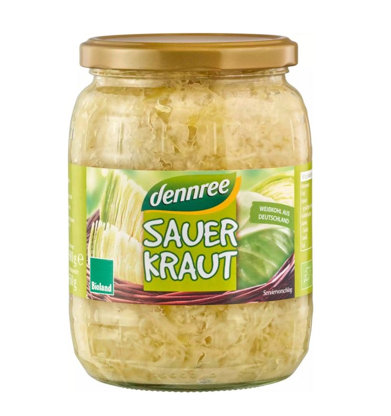 Dennree Sauer Kraut 680G Bio