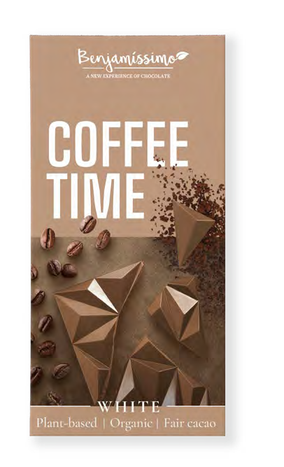 Benjamissimo, Coffee Time Vegan Bar 60G Bio