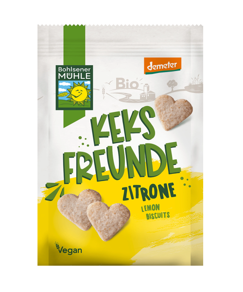 Bohlsener, Vegan Lemon Biscuits 125g Bio