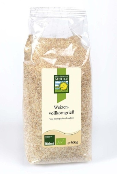 Bohlsener, Wholewheat Semolina 500g Bio