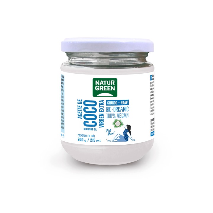 Naturgreen Virgin Coconut Oil 200G Bio