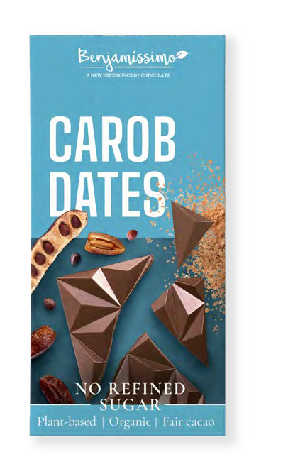 Benjamissimo, Carob Dates Nas Choco 70G Bio