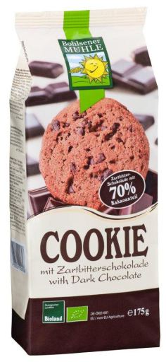 Bohlsener Dark Chocolate Cookies 175G Bio