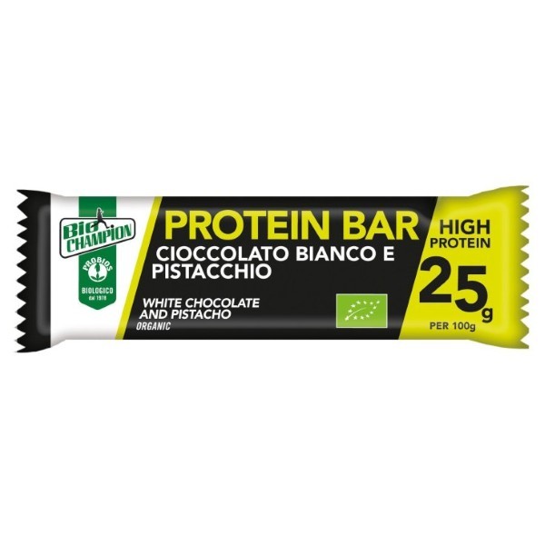 Probios, Protein Bar White Chocolate And Pistachio 40G Bio