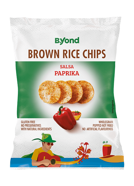 Byond Brown Rice Chips Salsa Paprika 70G