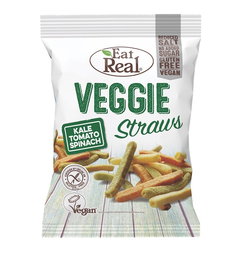 Eat Real Veggie Kale Straws 113G