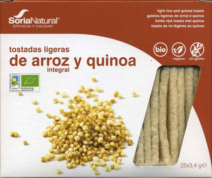 Soria Natural Rice - Buckweat Toasts