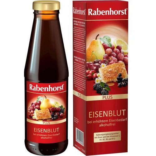 Rabenhorst Liquid Iron Supplement Bio 450Ml