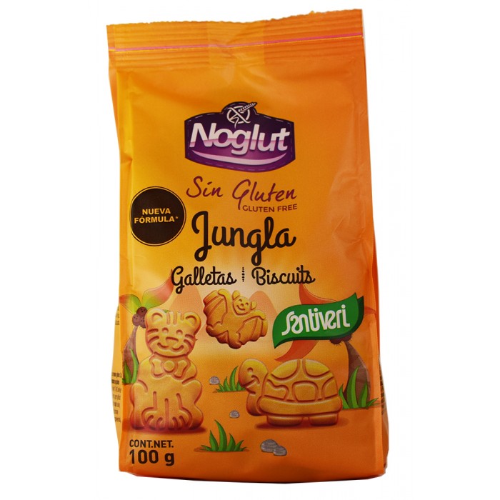 Noglut Jungla Biscuits 100G Gluten Free
