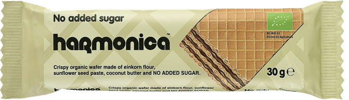 Harmonica Wafer With No Added Sugar 30G Bio