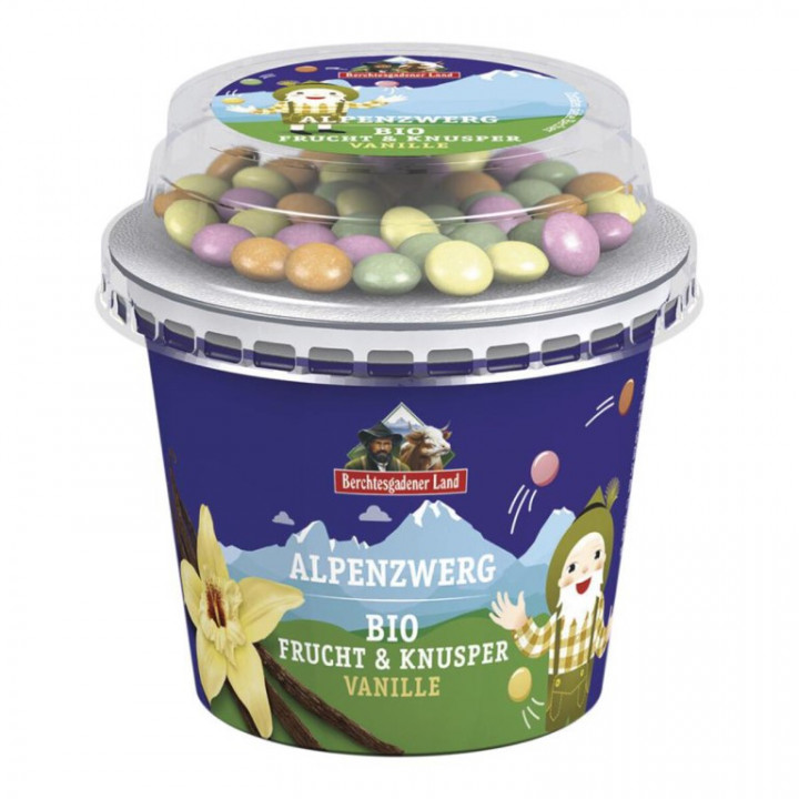 Berch Vanilla Yogurt With Smarties 137G Bio