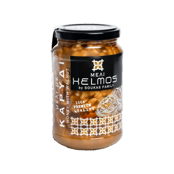 Helmos Honey With Walnuts Unheated 370g