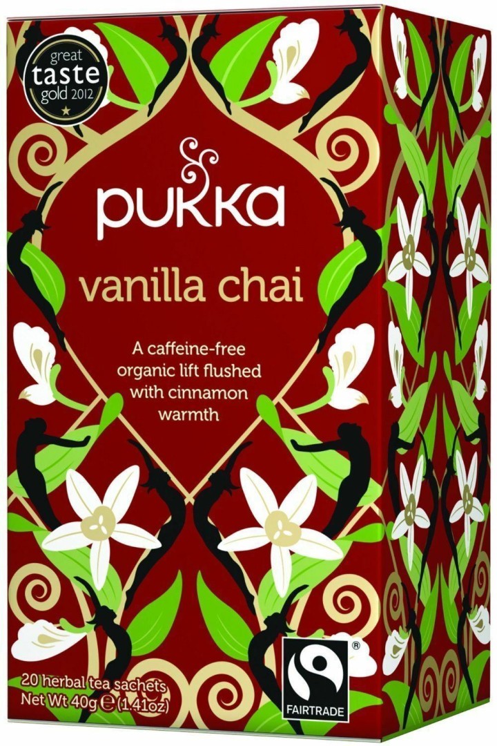 Pukka Vanilla  Herbal Tea 20 Sachets