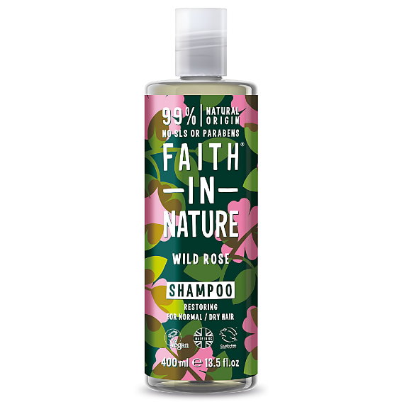 Faith In Nature Shampoo Wild Rose 400Ml