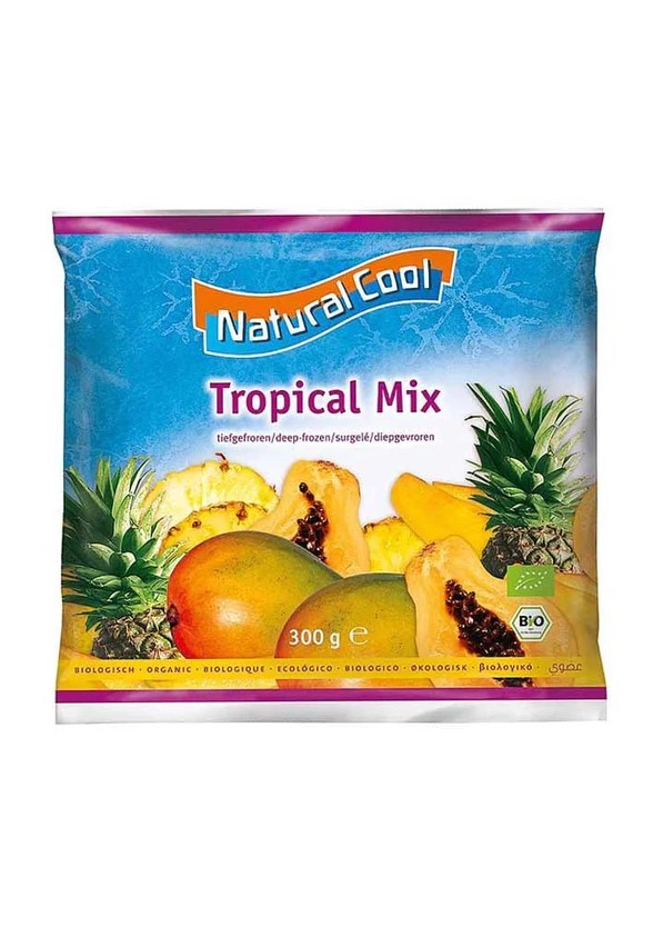 Natural Cool Frozen Tropical Mix Bio Pack Of 300 Gr