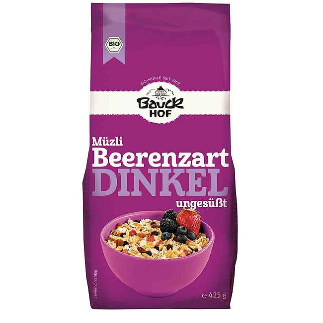 Bauck Hof Spelt Berry Muesli 425G Bio