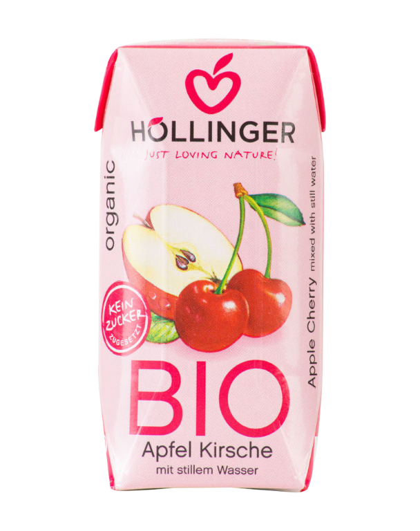 Hollinger Apple Cherry Juice 200Ml Bio
