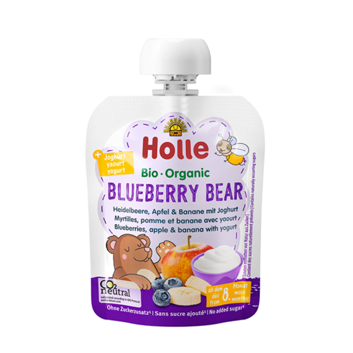 Holle Blueberries Apple Banana With Yogurt 85G Bio