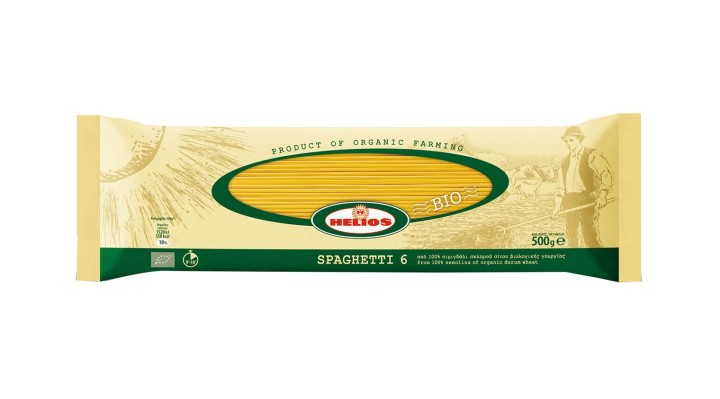 Helios White Spaghetti No 6 500G Bio