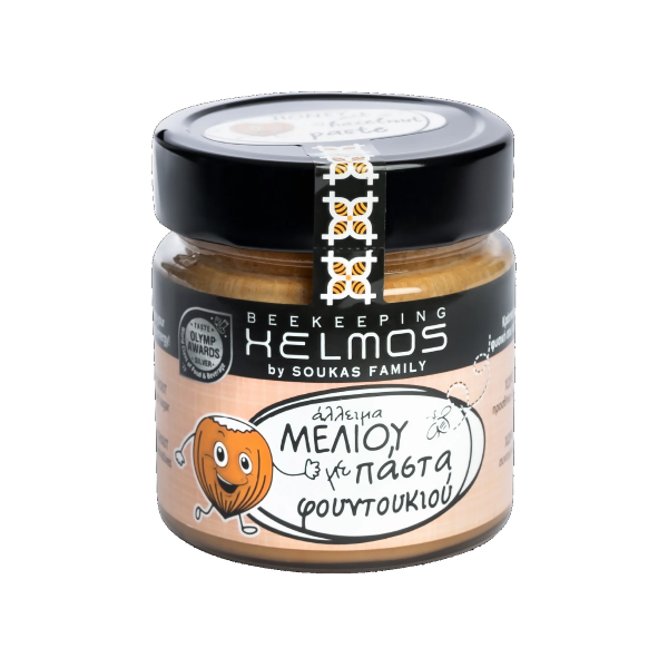 Helmos Honey Spread With Hazelnut Paste 300g
