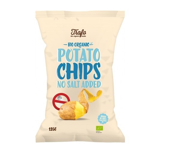 Trafo Chips With No Added Salt 125G Bio