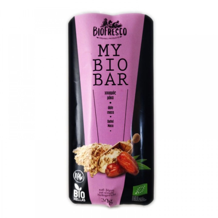 Biofresco My Bio Bar With Dates Maca 30G Bio