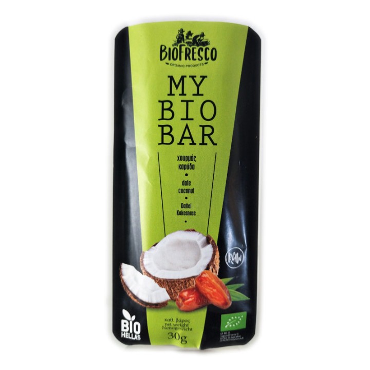 Biofresco My Bio Bar With Dates Coconut 30G Bio