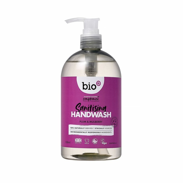 Bio D Sanitising Handwash Plum Mulberry 500Ml