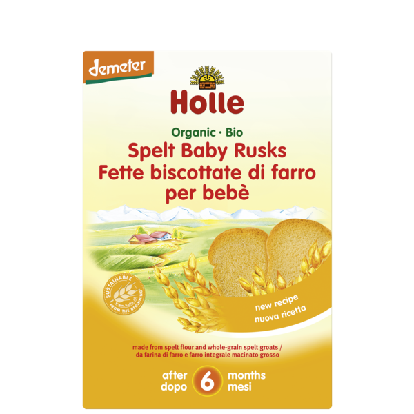 Holle Spelt Baby Rusks 200G Bio