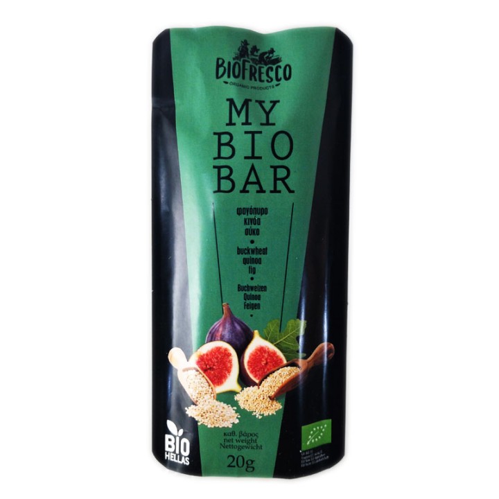 Biofresco My Bio Bar With Buckwheat Quinoa 20G Bio