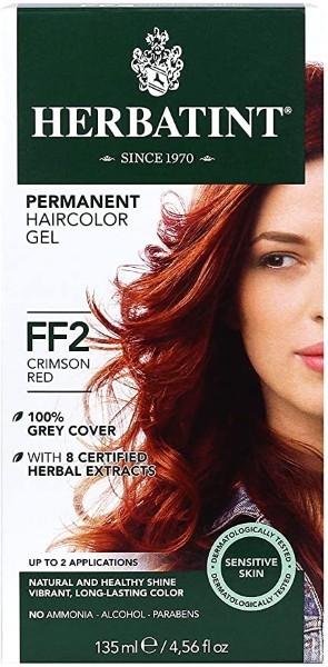 Herbatint, Ff2 Crimson Red Hair Color 135Ml