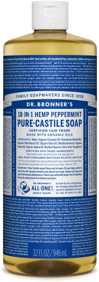 Dr. Bronners 18 In 1 Hemp Peppermint Soap 946Ml