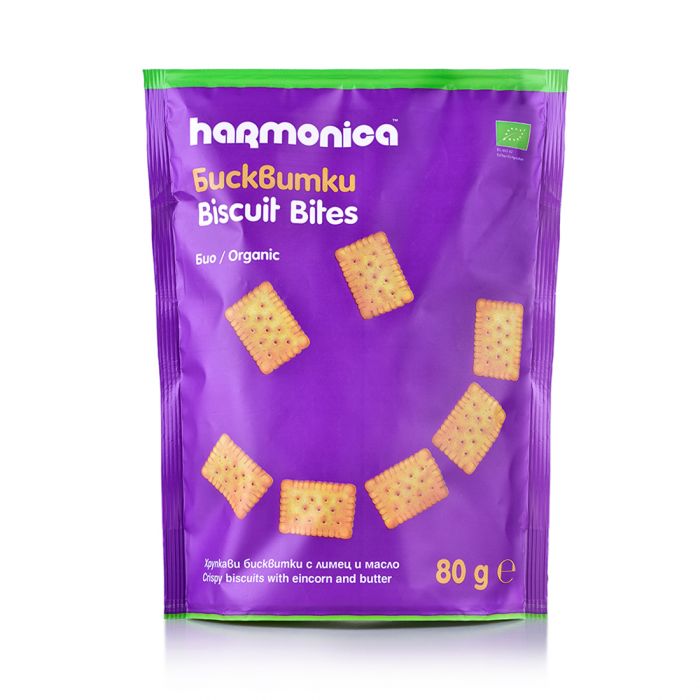 Harmonica Zeas Biscuit Bites 80G Bio
