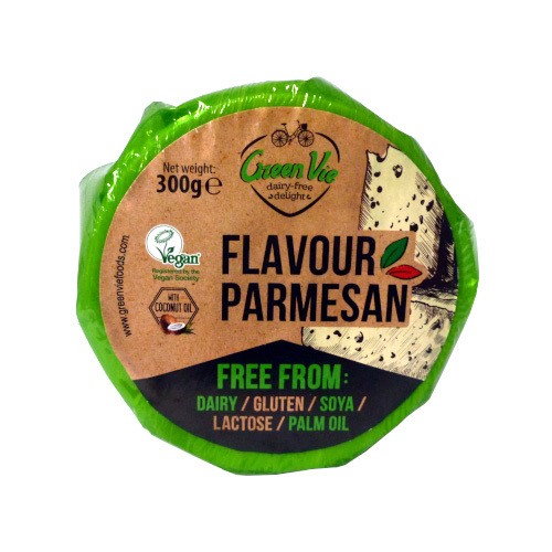 Green Vie Parmesan Flavour Block 300G Vegan