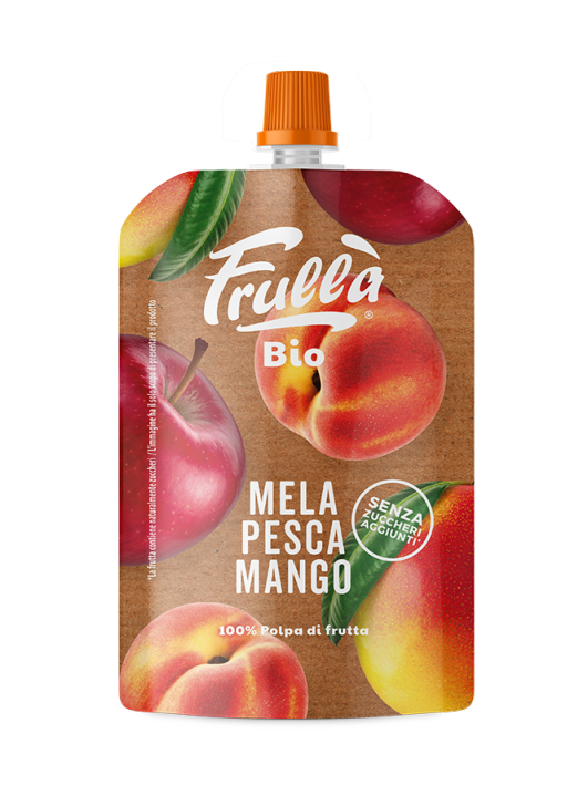 Frulla Apple Peach Mango Puree 100G Bio